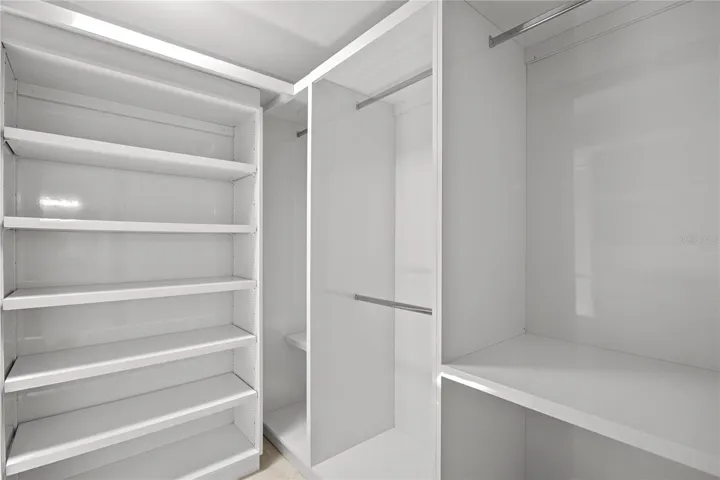 Primary Suite Walk In Closet