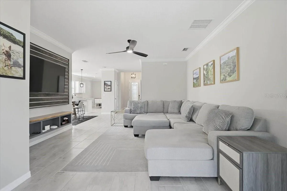 Open floor plan