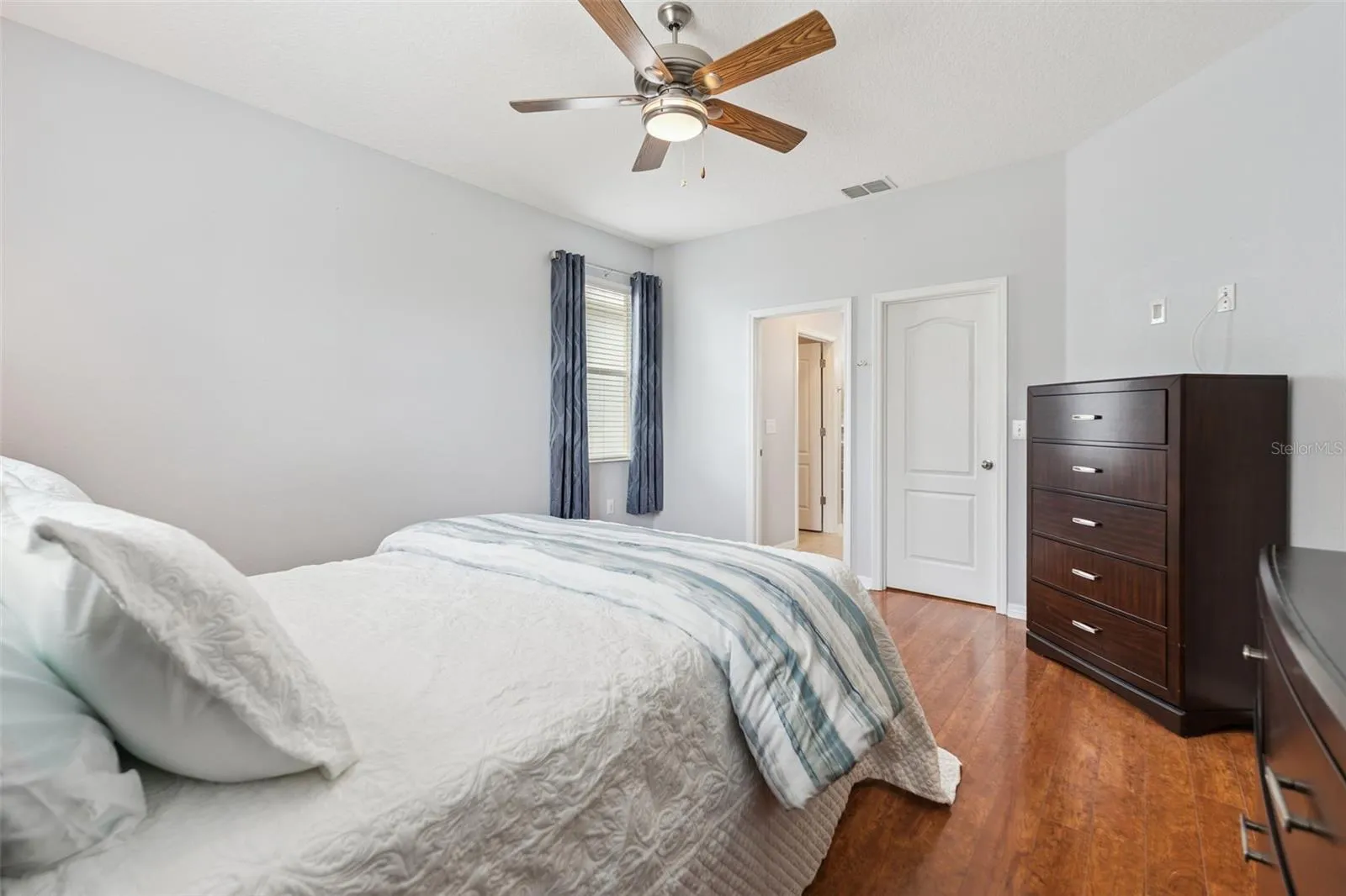 Bedroom # 3 feature an upgraded ceiling fan with remote control