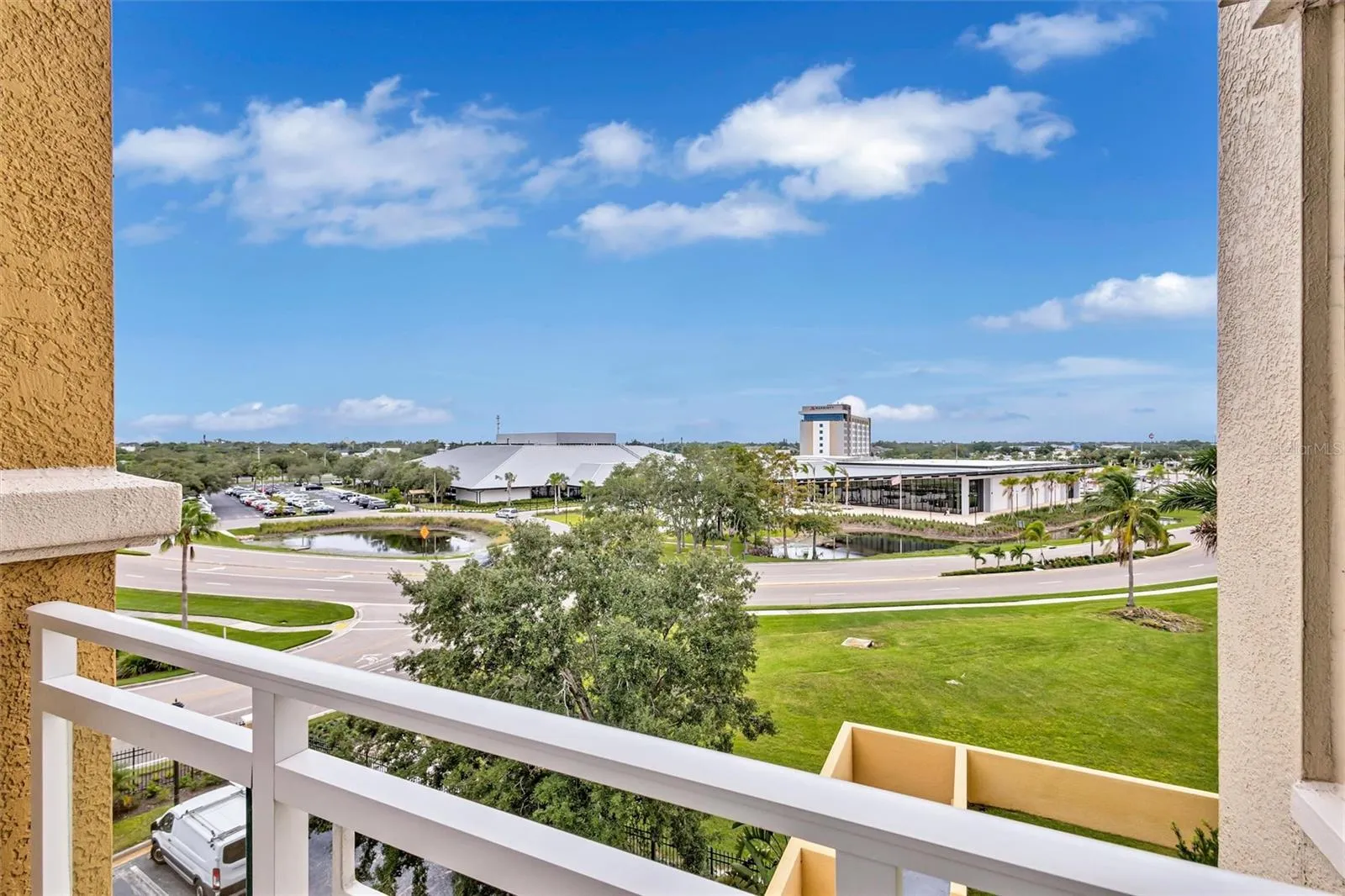 View of Convention Center from Balcony
