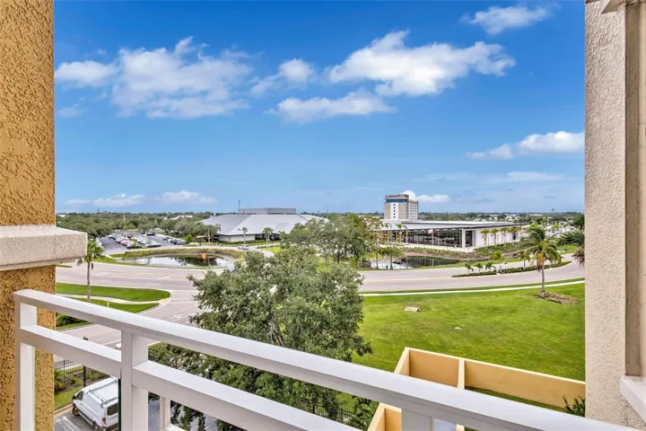 View of Convention Center from Balcony