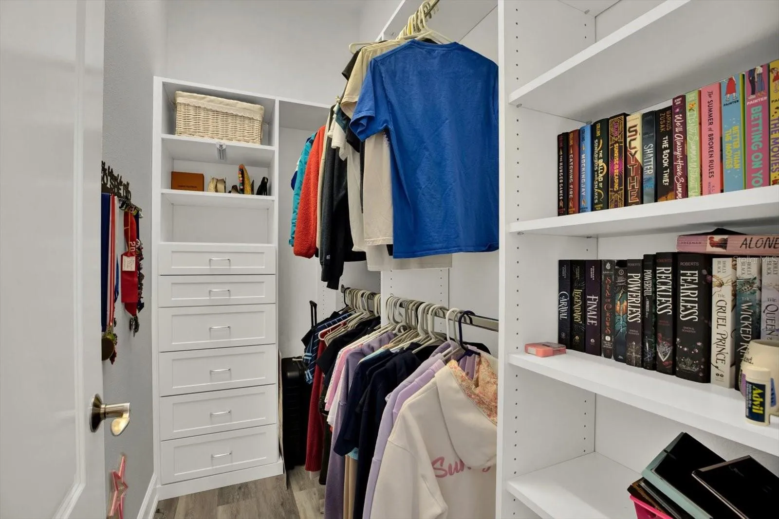 Guest bedroom 1 walk-in closet