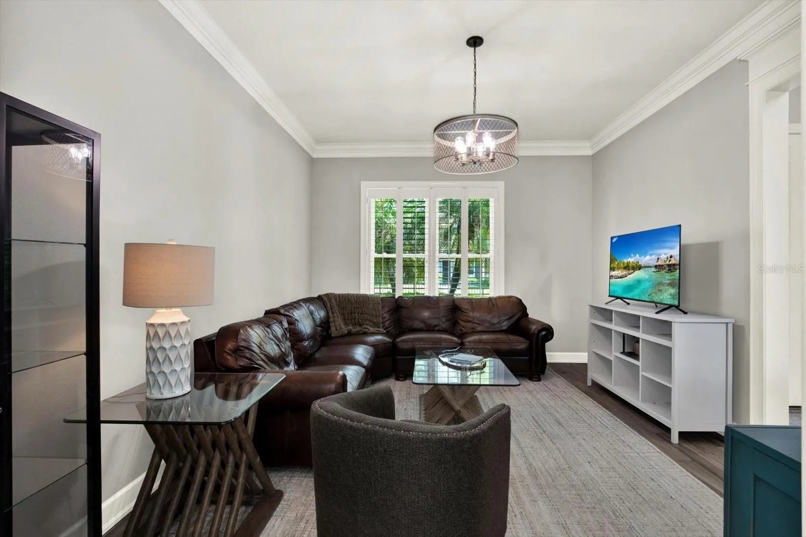 Formal Dining Room currently being used as a second entertaining space