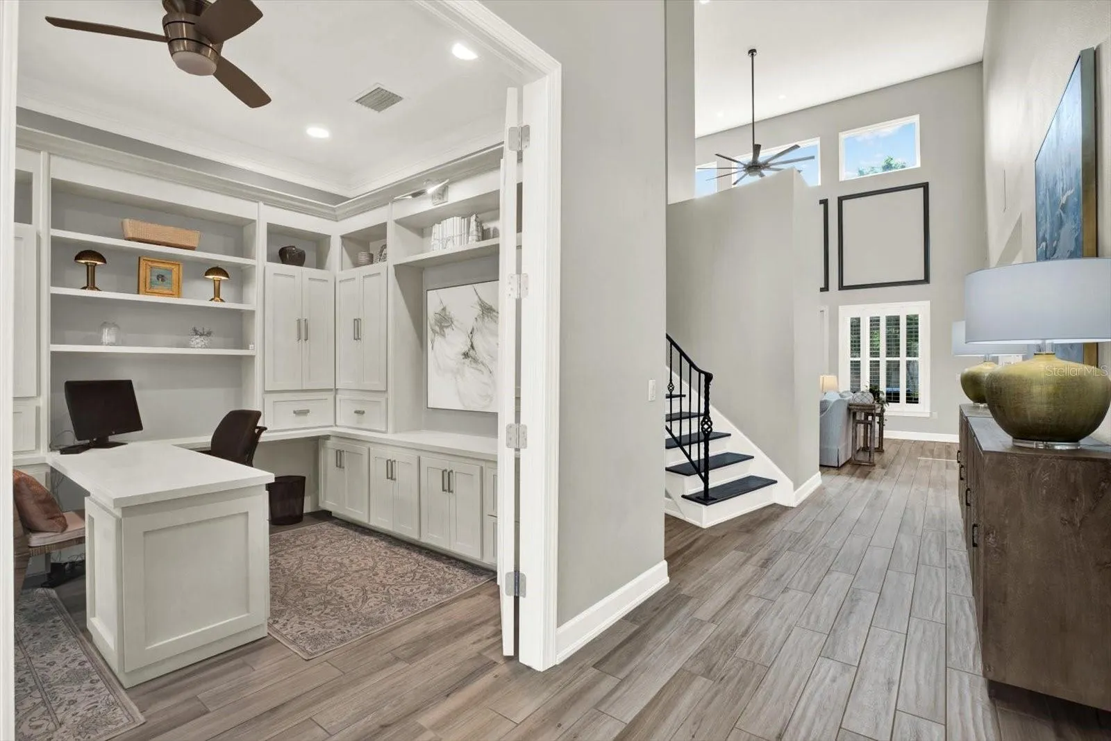 First floor office/den