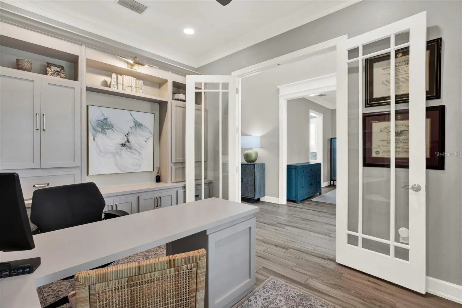 First floor office/den