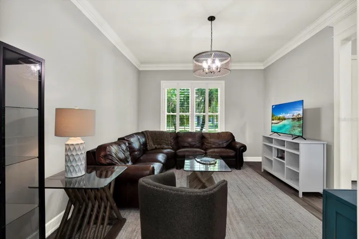 Formal Dining Room currently being used as a second entertaining space