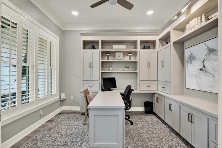First floor office/den