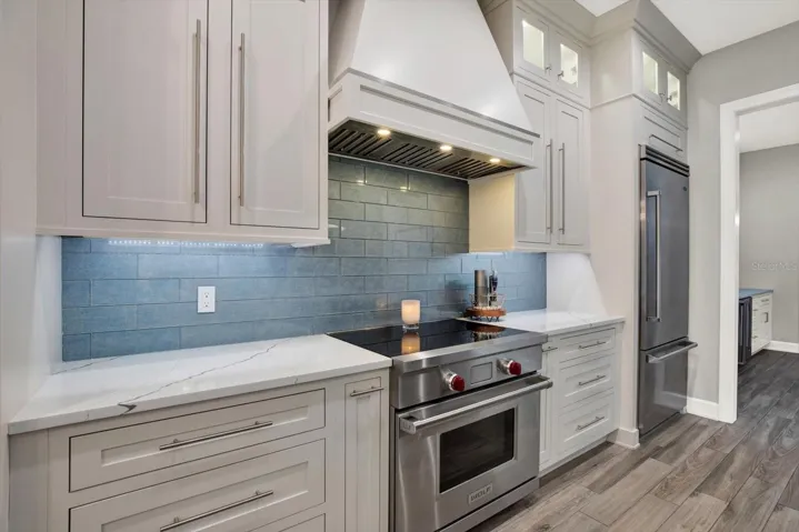 Butlers Pantry between kitchen and dining room