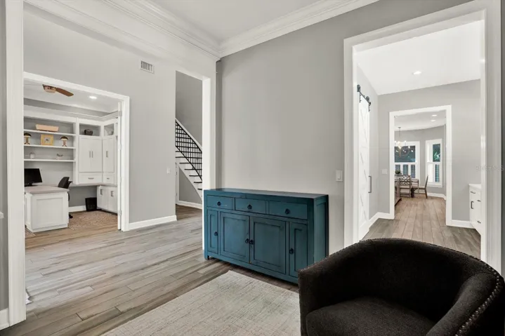 Formal Dining Room currently being used as a second entertaining space