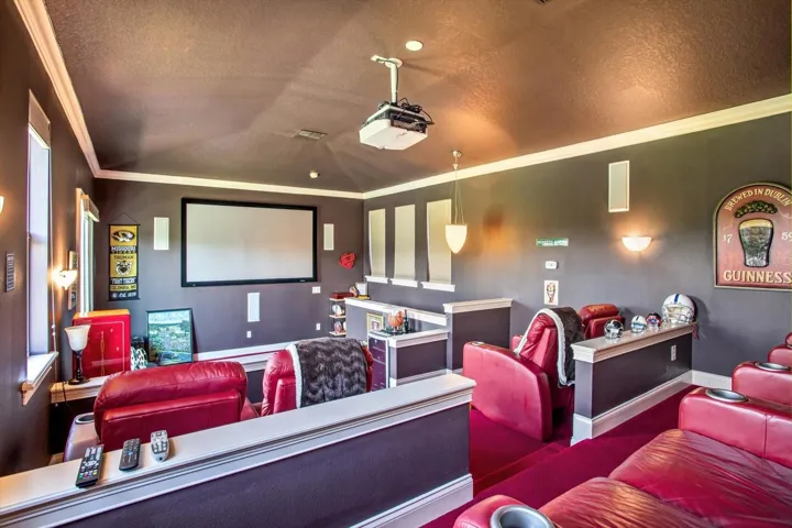 9-seat, State-of-the-art Home Theater