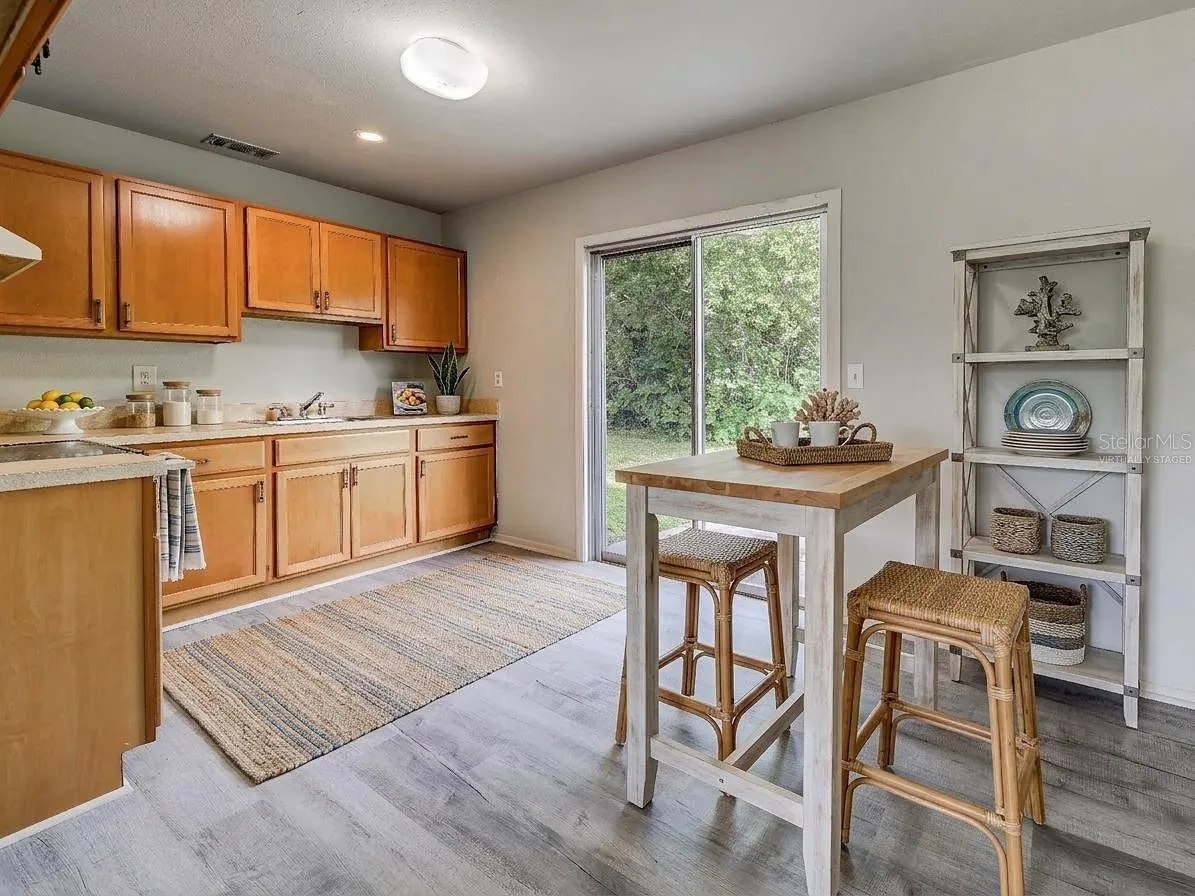 Kitchen virtually staged