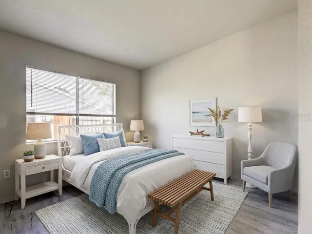 Second bedroom virtually staged