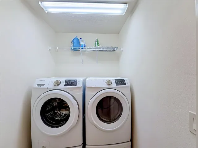 Inside laundry