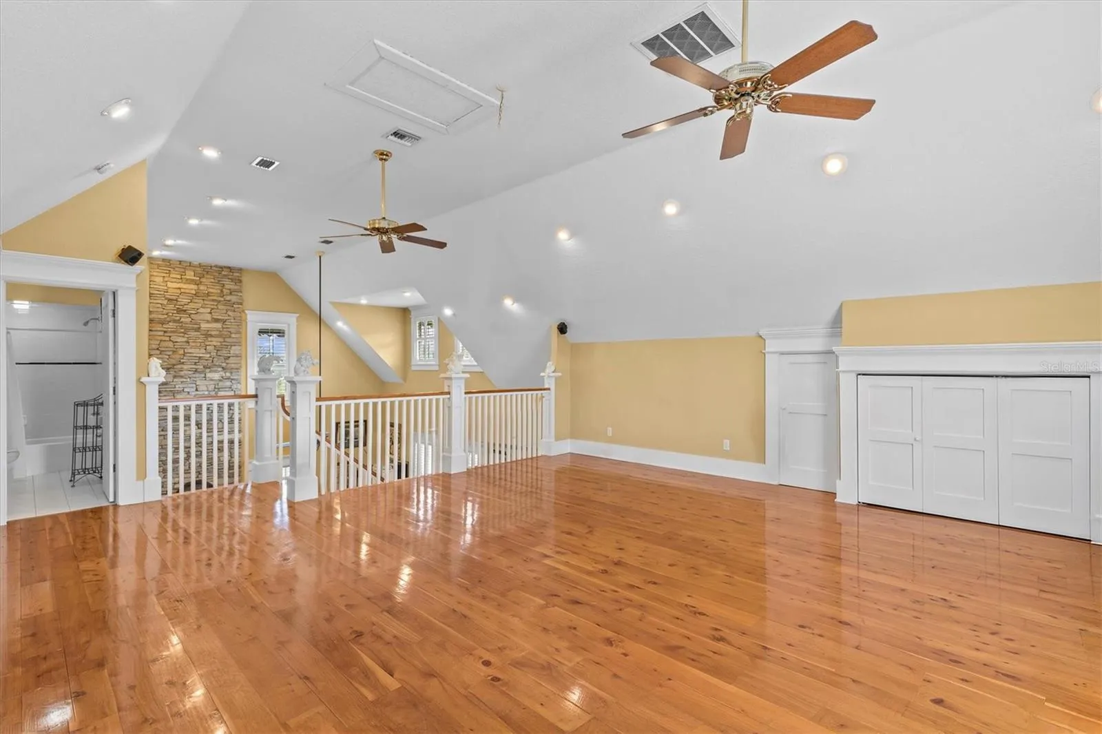 Loft with no furniture