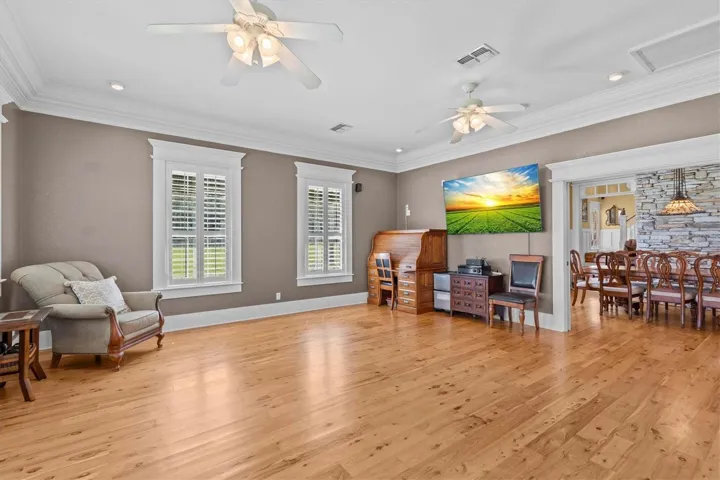 One of the Primary Bedroom Suites Virtually Staged