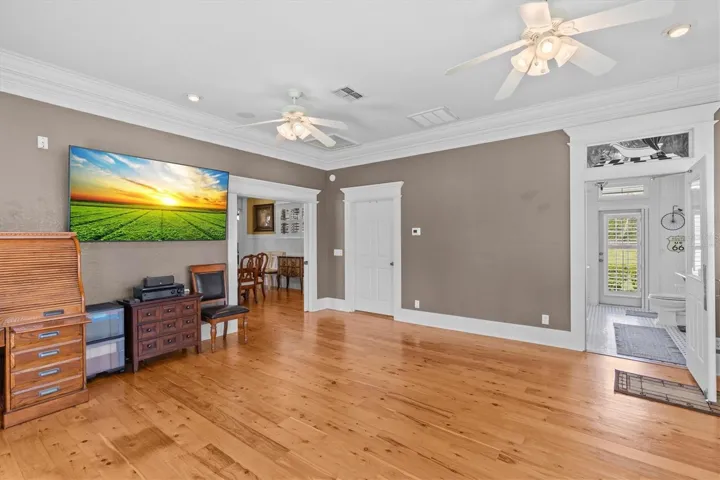 One of the Primary Bedroom Suites Virtually Staged