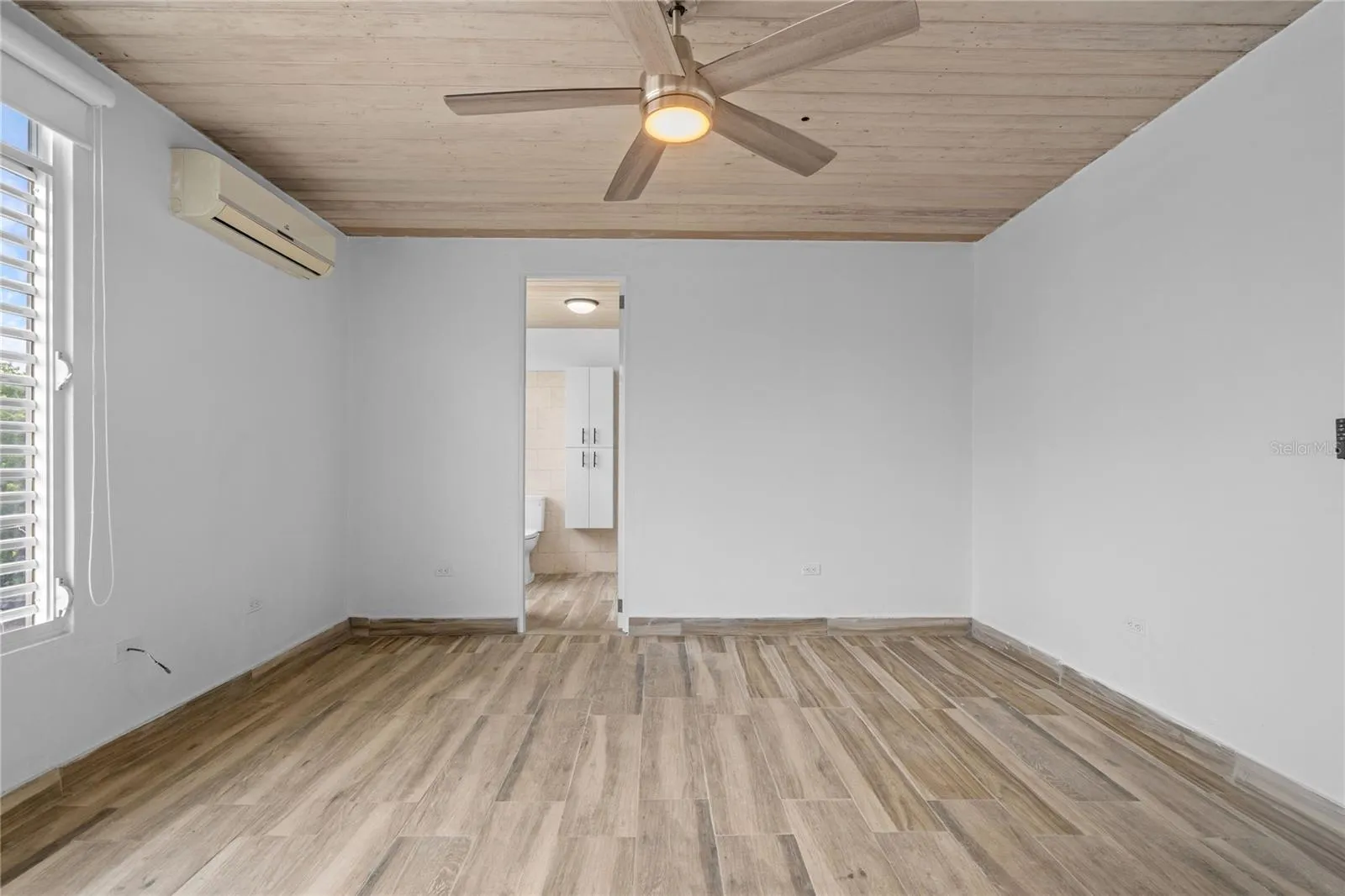 Primary bedroom and bath