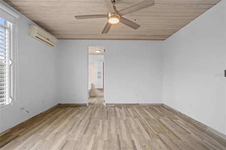 Primary bedroom and bath