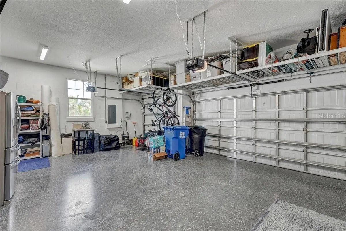 Large overhead storage racks