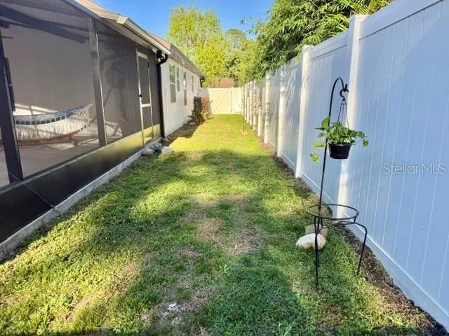 fenced in