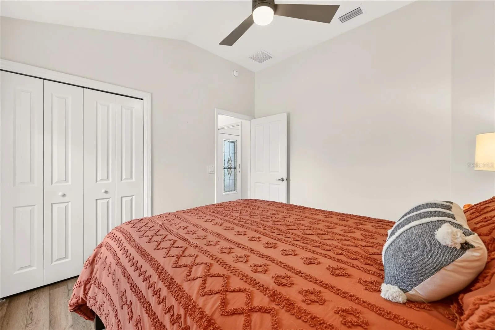 Built-in Closet & Upgraded Ceiling Fan