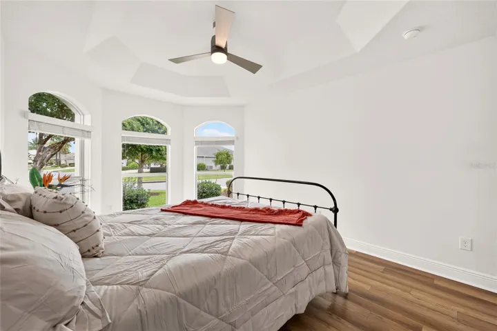 Laminate Flooring & Upgraded Ceiling Fan