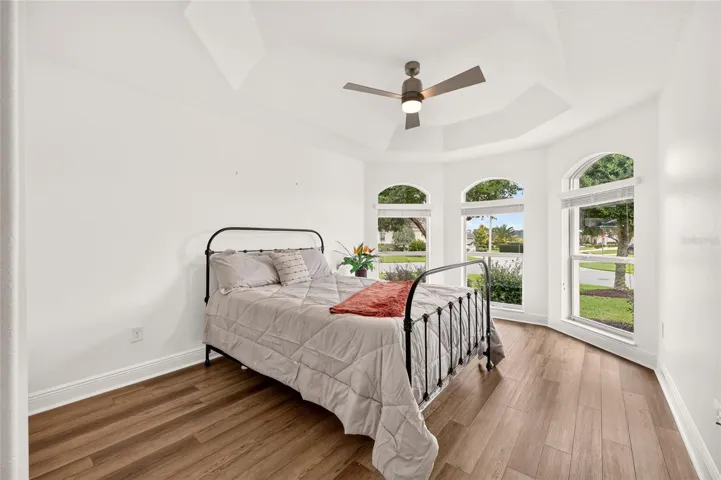 Bedroom 2 with Bay Windows to Front Yard