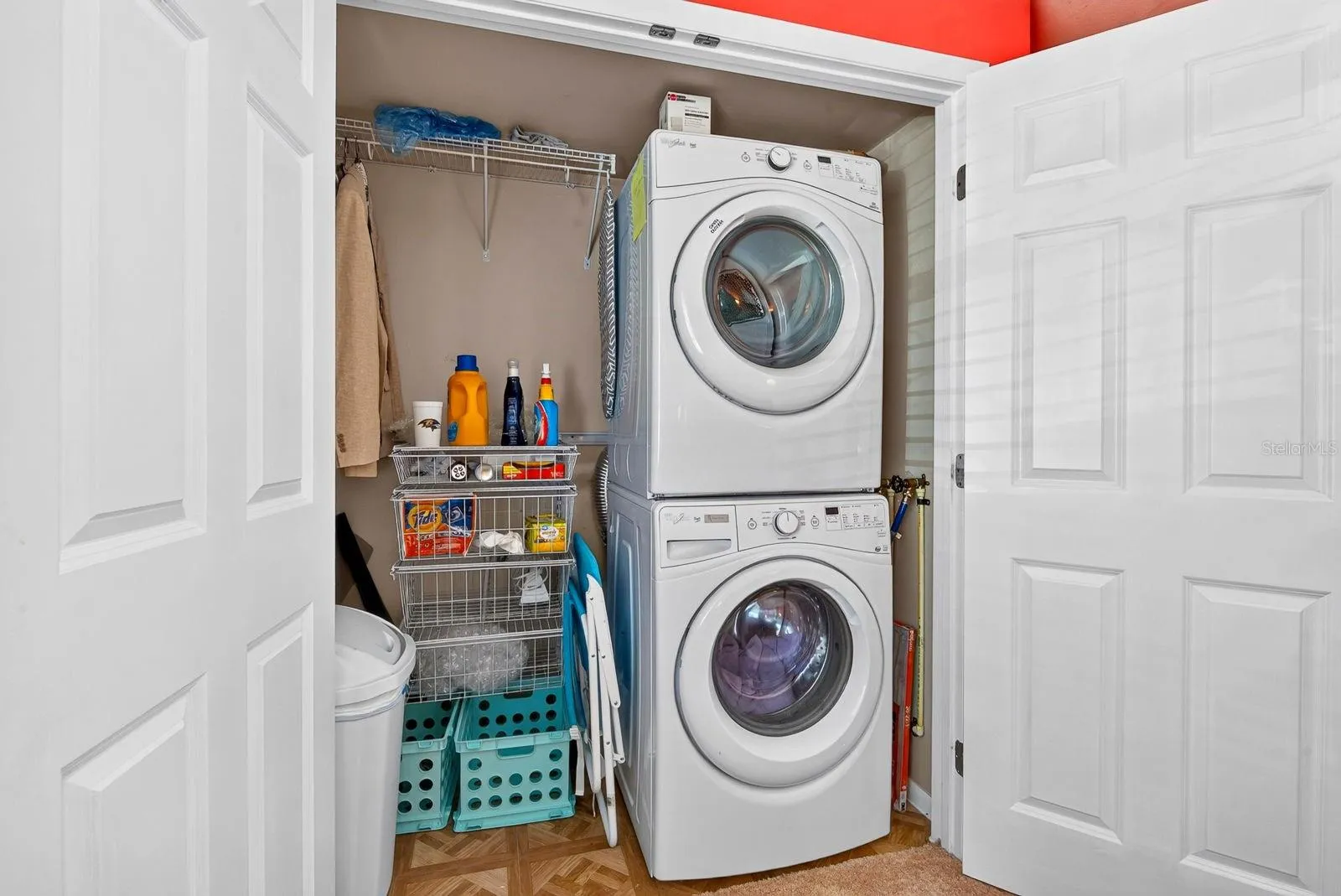 Laundry in Guest Bedroom