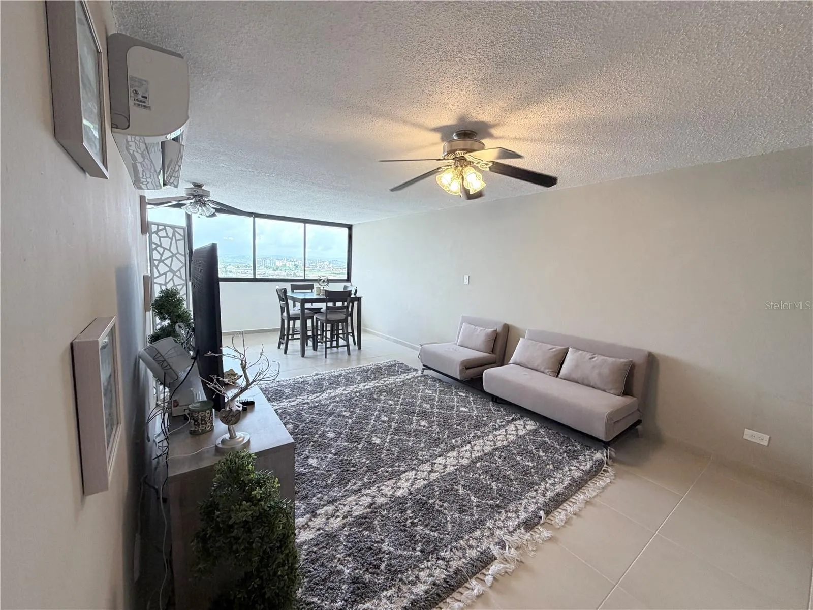Living room fully furnished