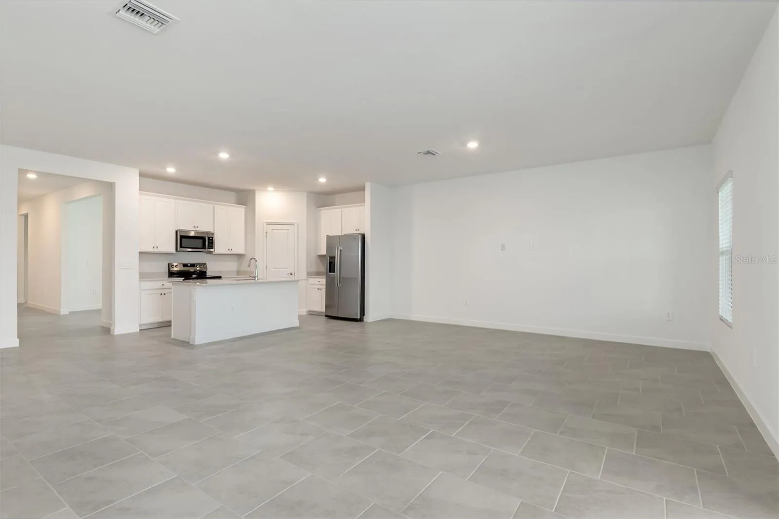 Generously sized living area