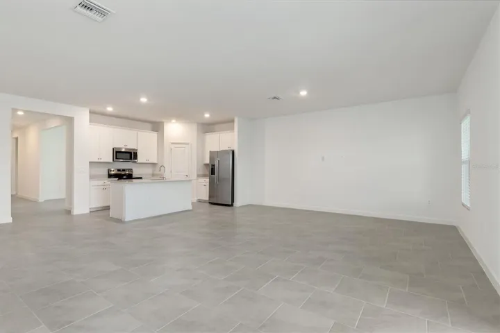 Generously sized living area