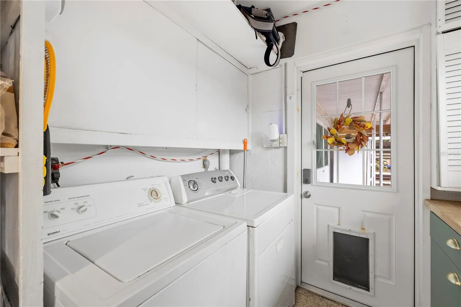 Laundry area