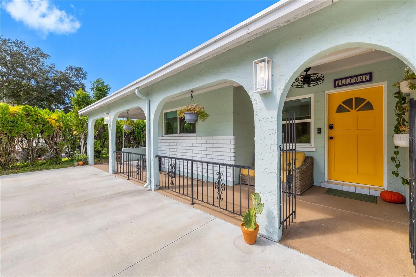 Large front porch