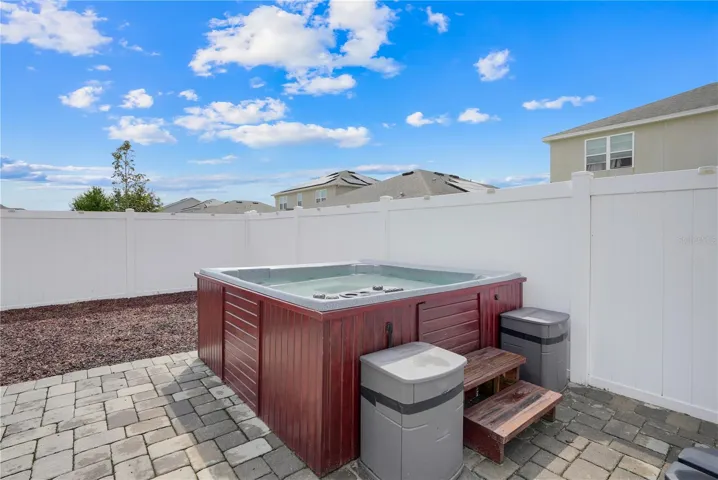 Jacuzzi included.