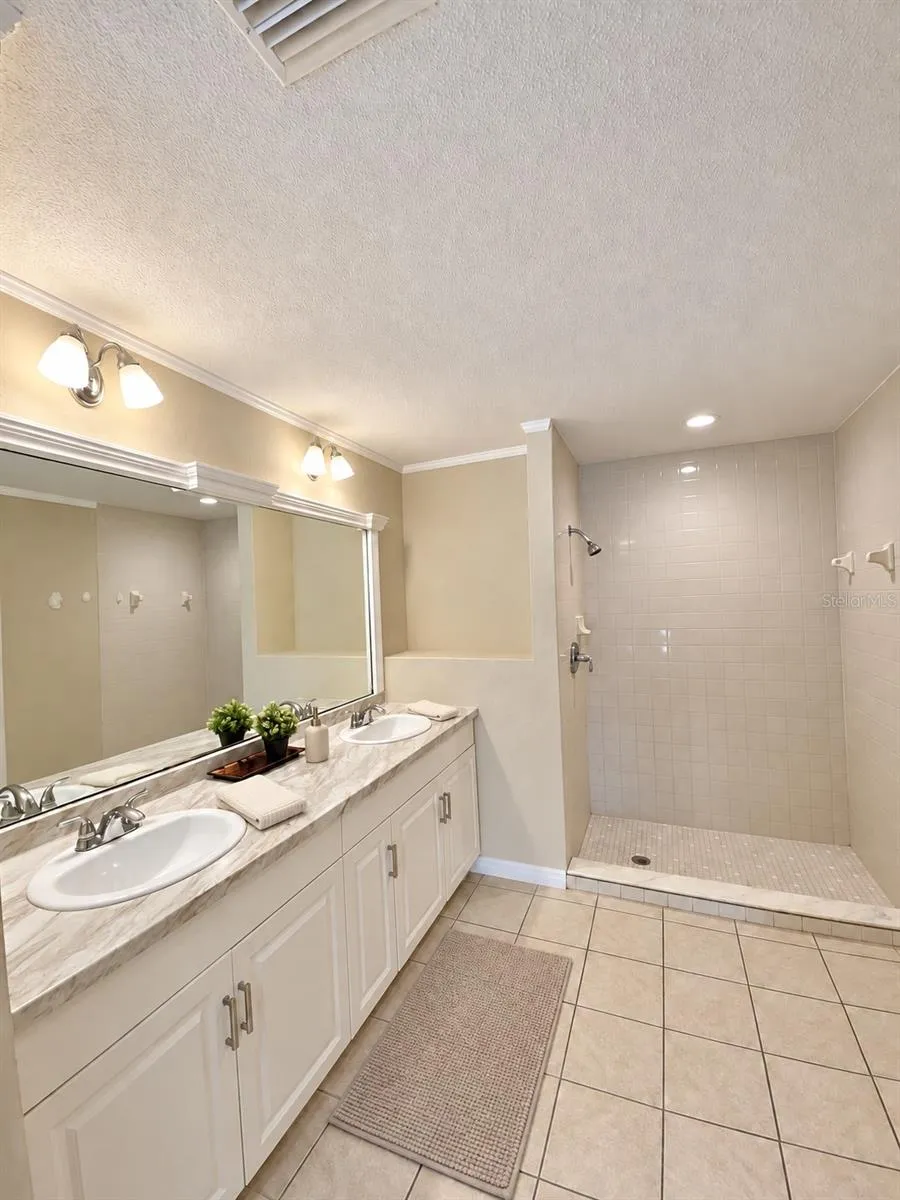 Staged Master Bathroom