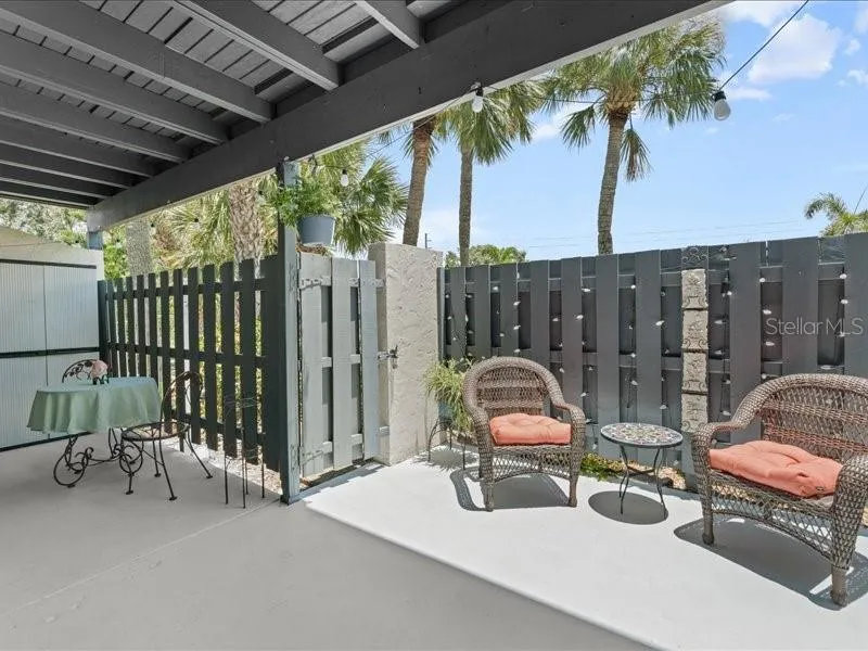 Back Patio