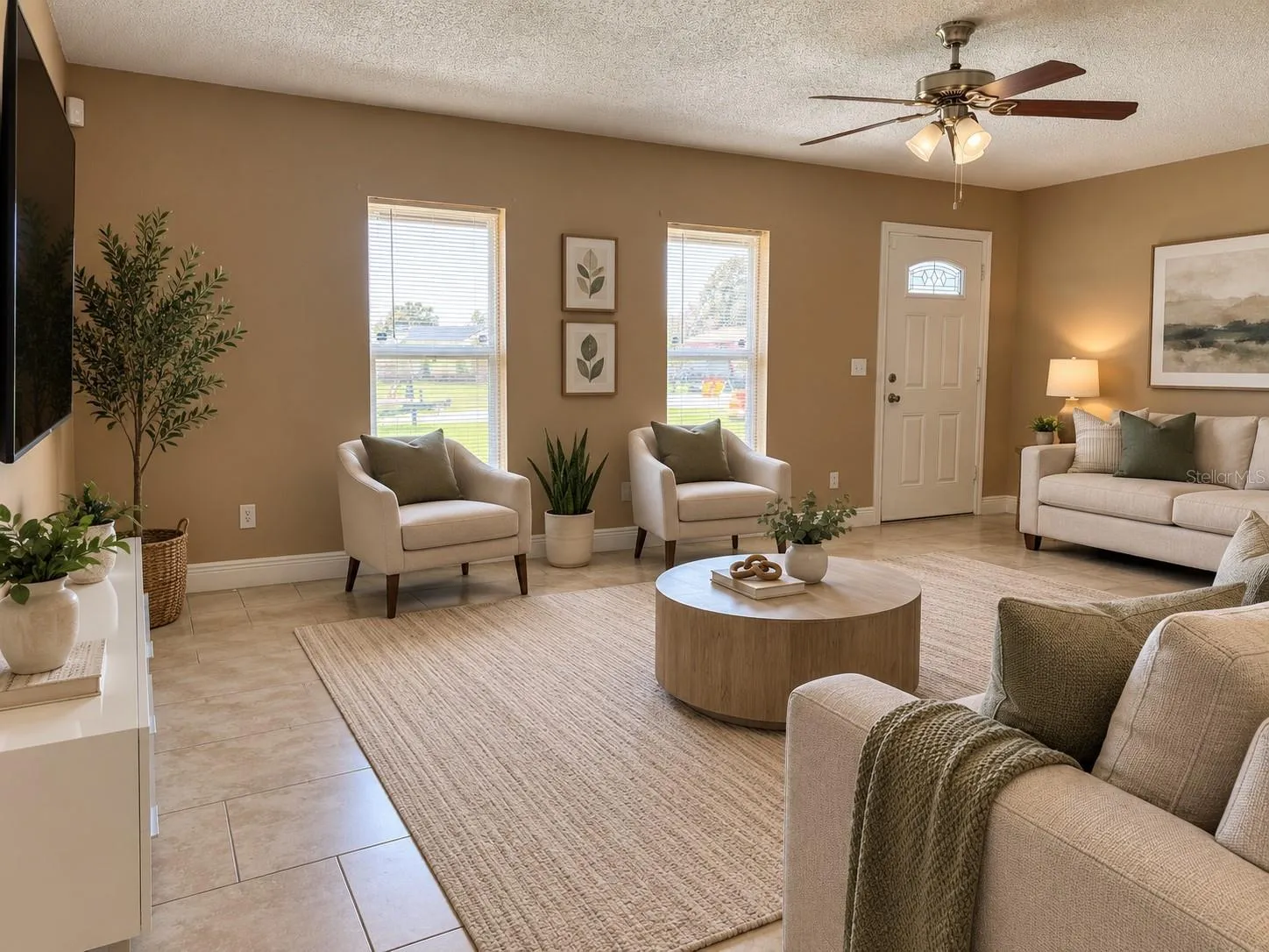 Spacious living ready for your personal touch.