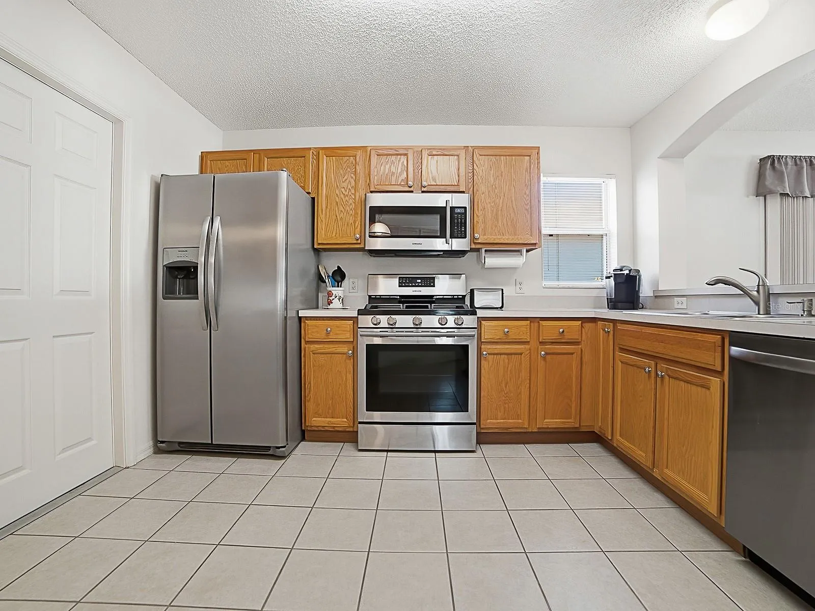 Newer stainless steel appliances