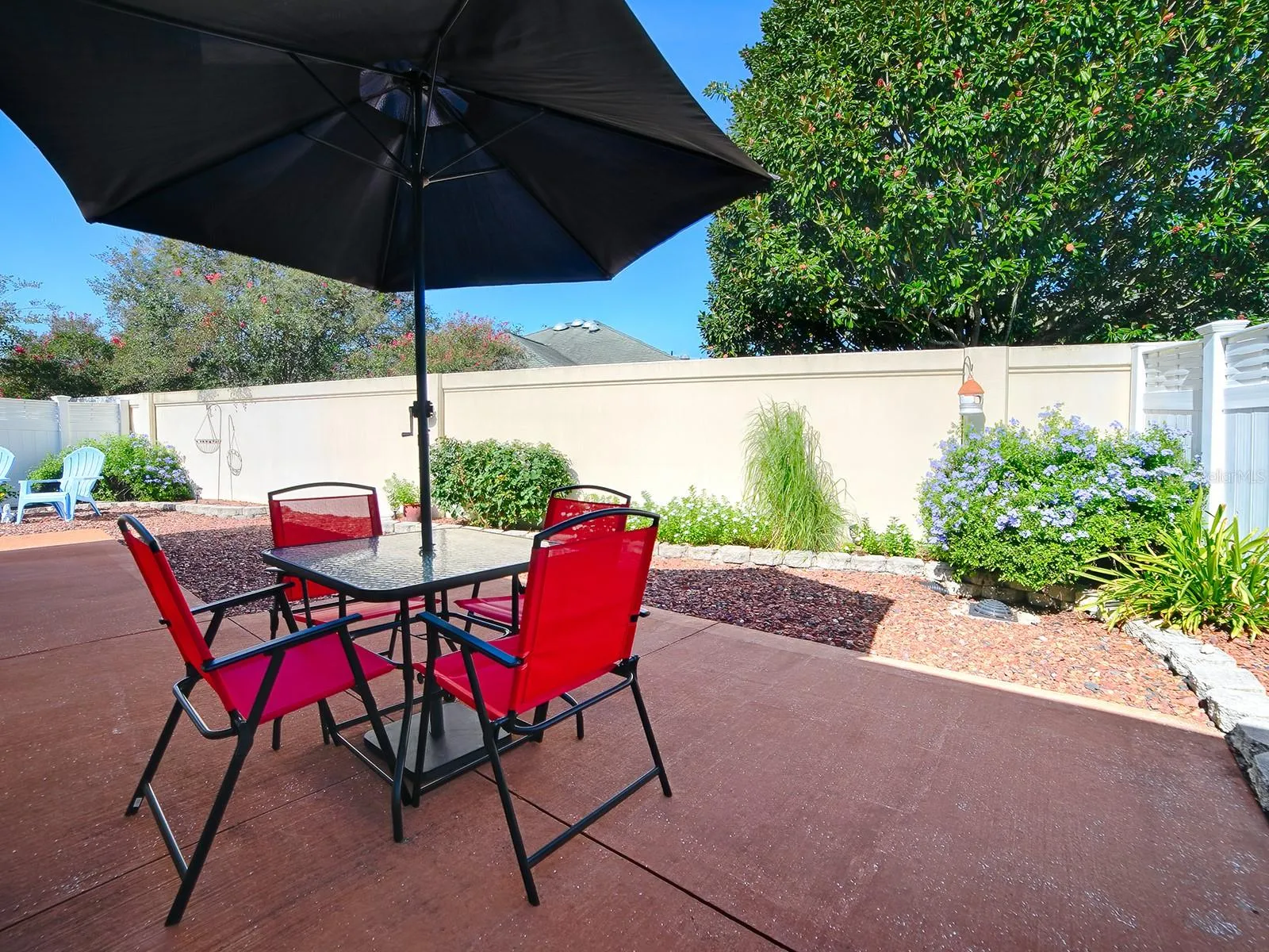 Your private courtyard