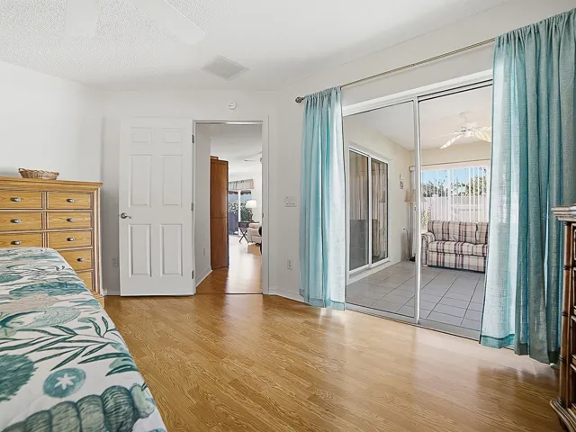 Another view to the sliders from the primary bedroom