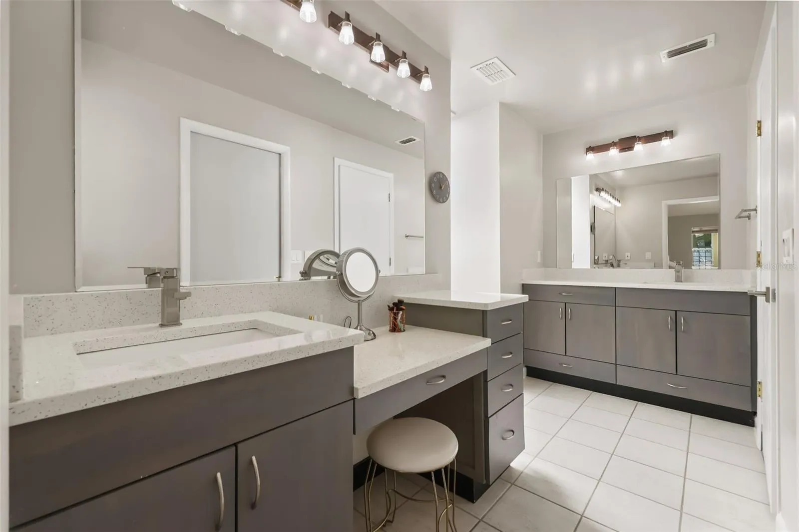 Upgraded primary bathroom