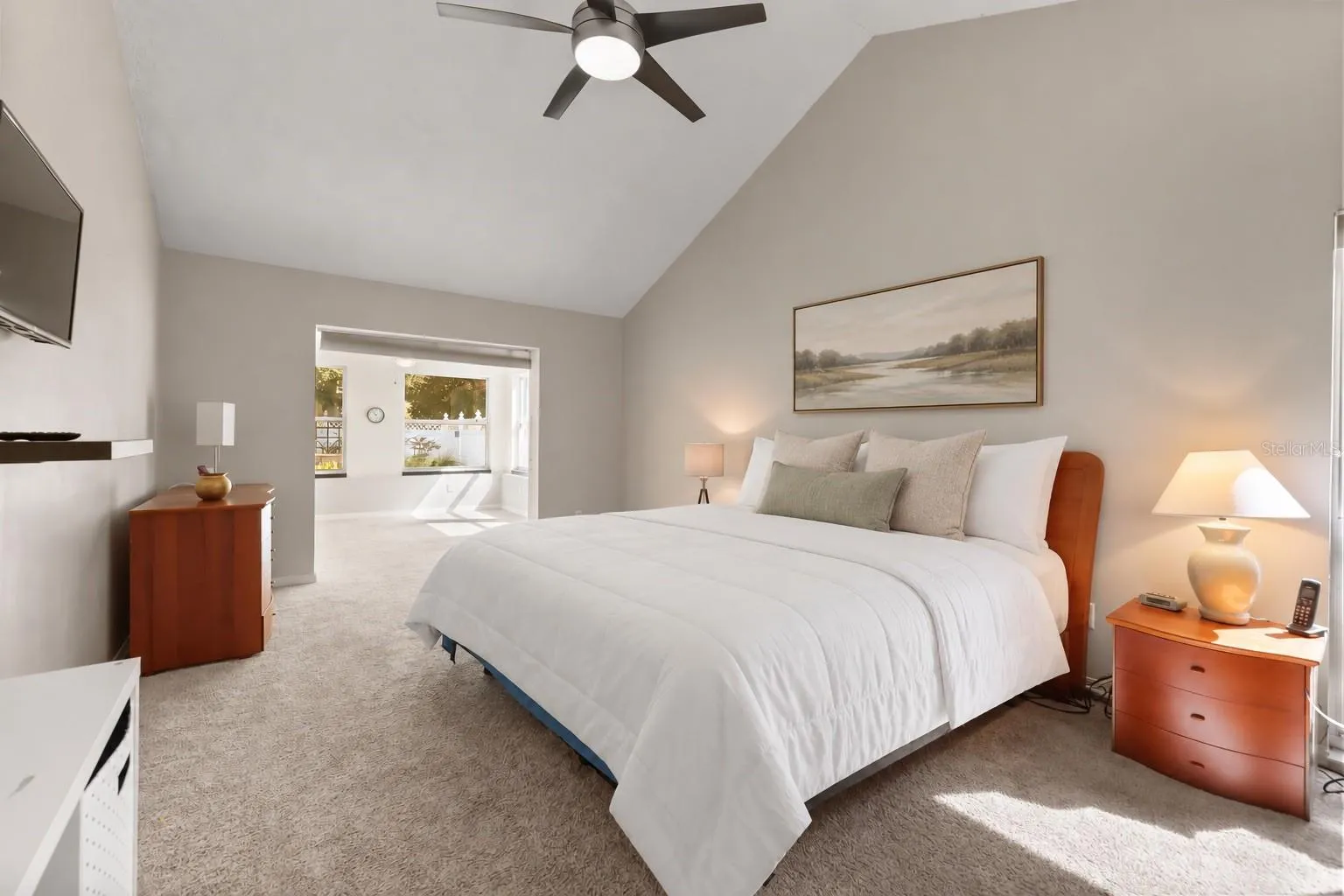 Oversized master suite with a flex space that can be catered to your needs