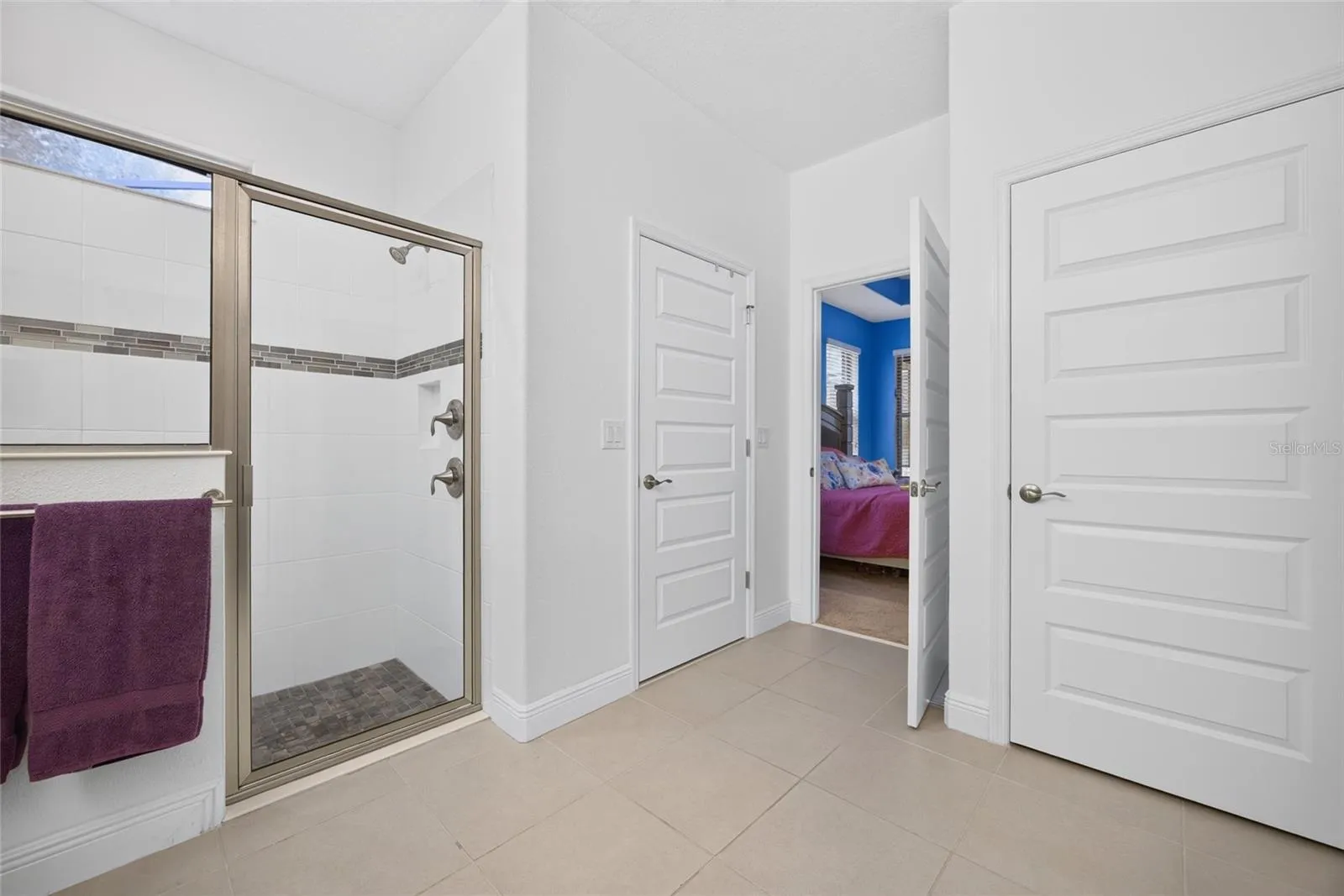 Linen Closet in Primary Bath