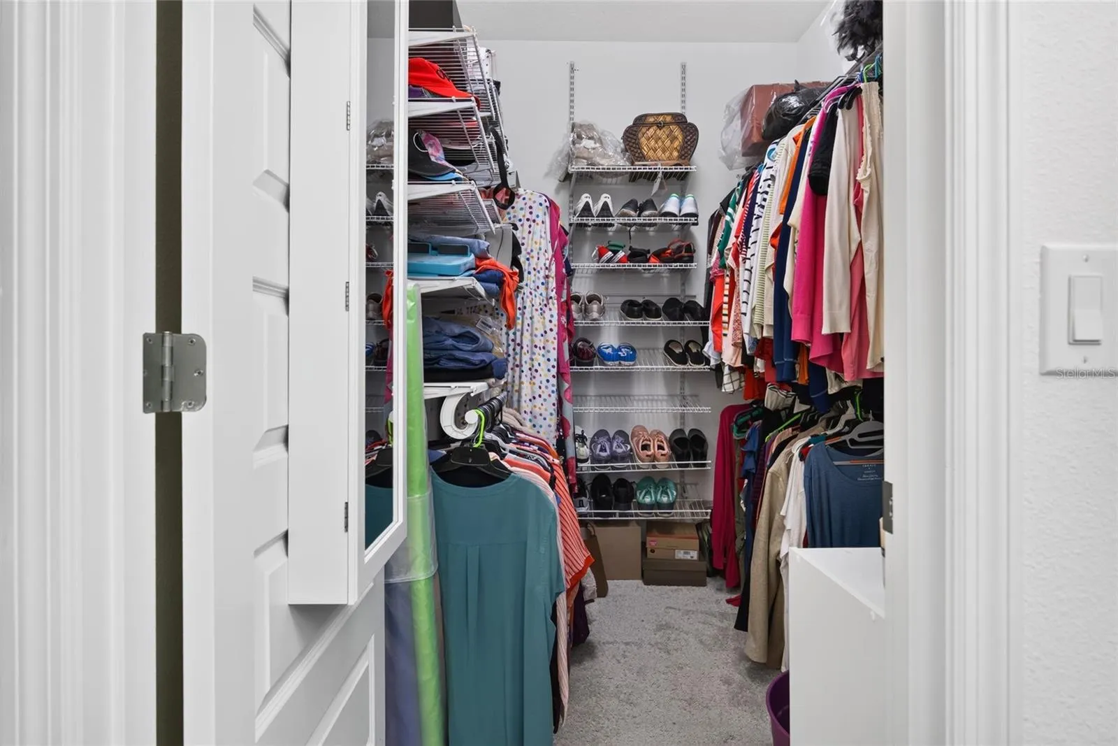Large Walk-In Closet in Primary Bath