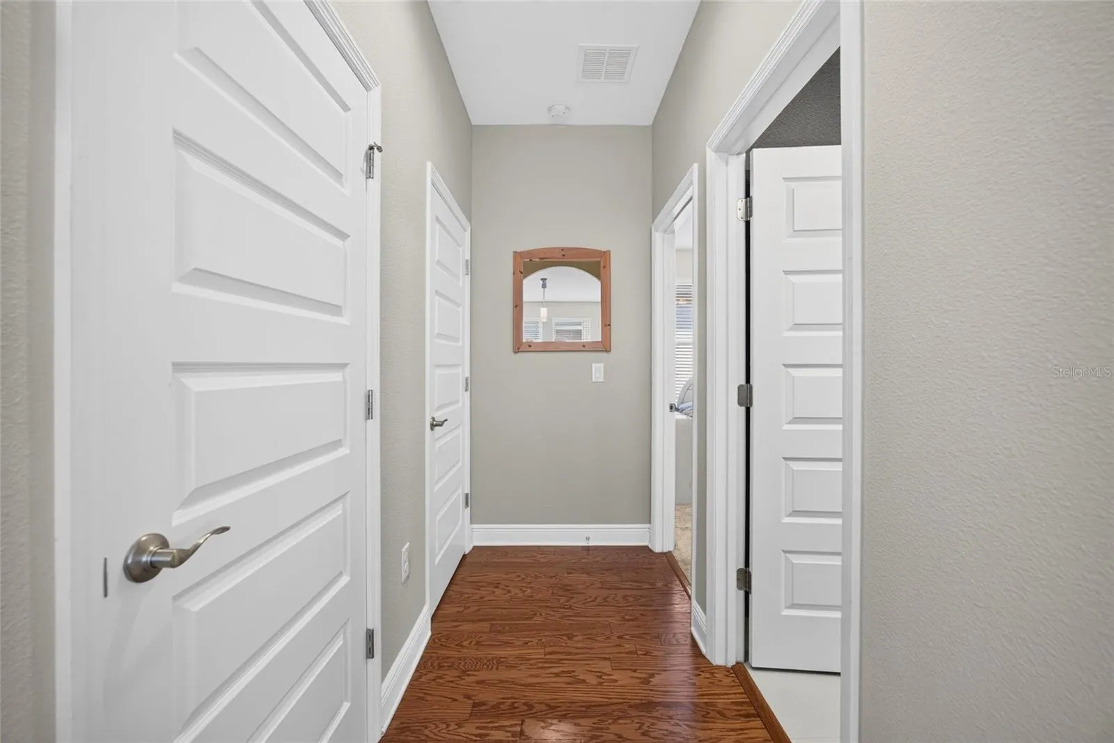 Hall to Middle Bedroom &amp; Bath