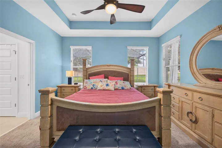 Ceiling Fan in Primary Bedroom