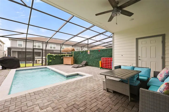 Private in-ground pool