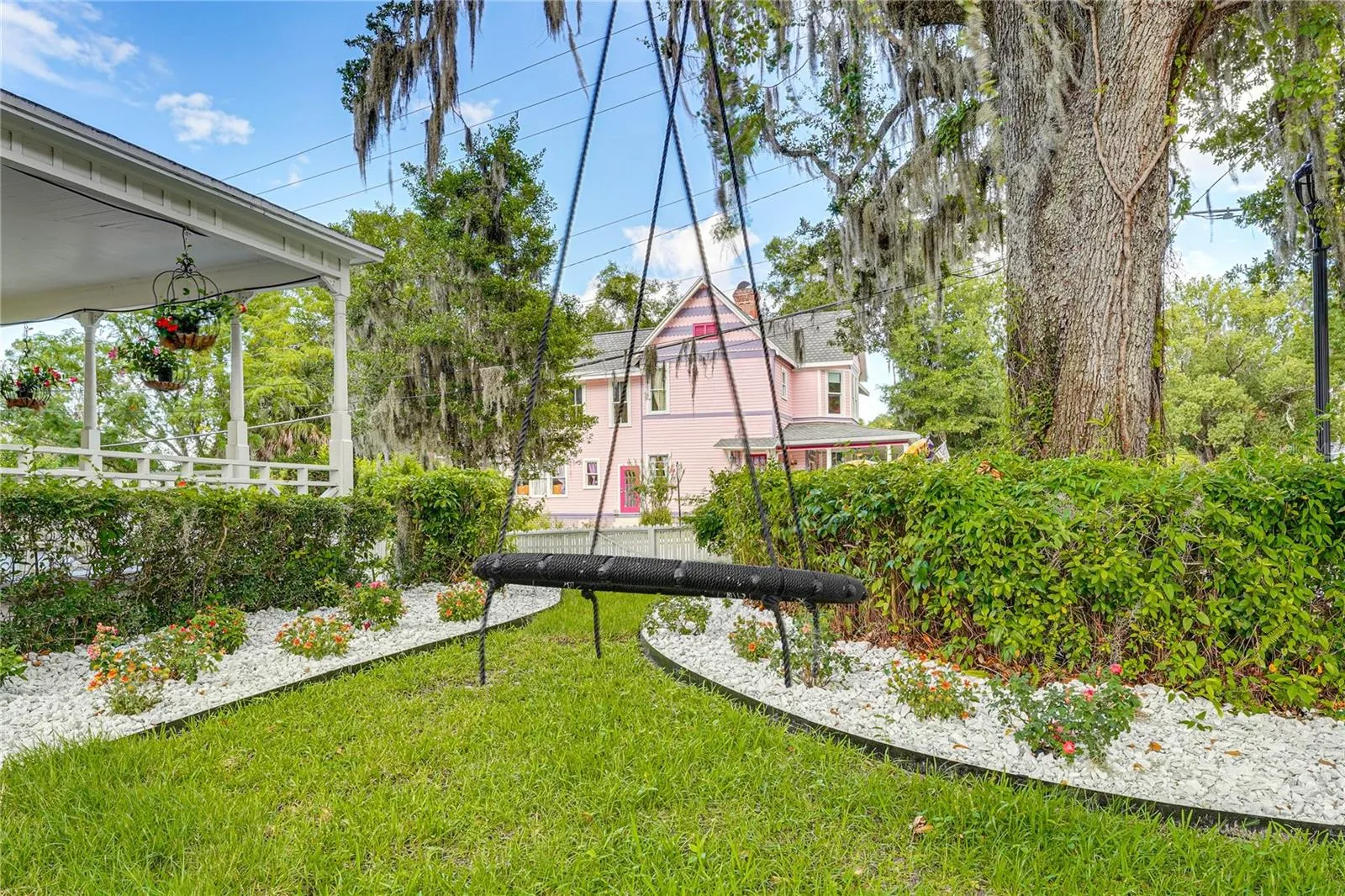 Front Lawn and Wraparound Porch