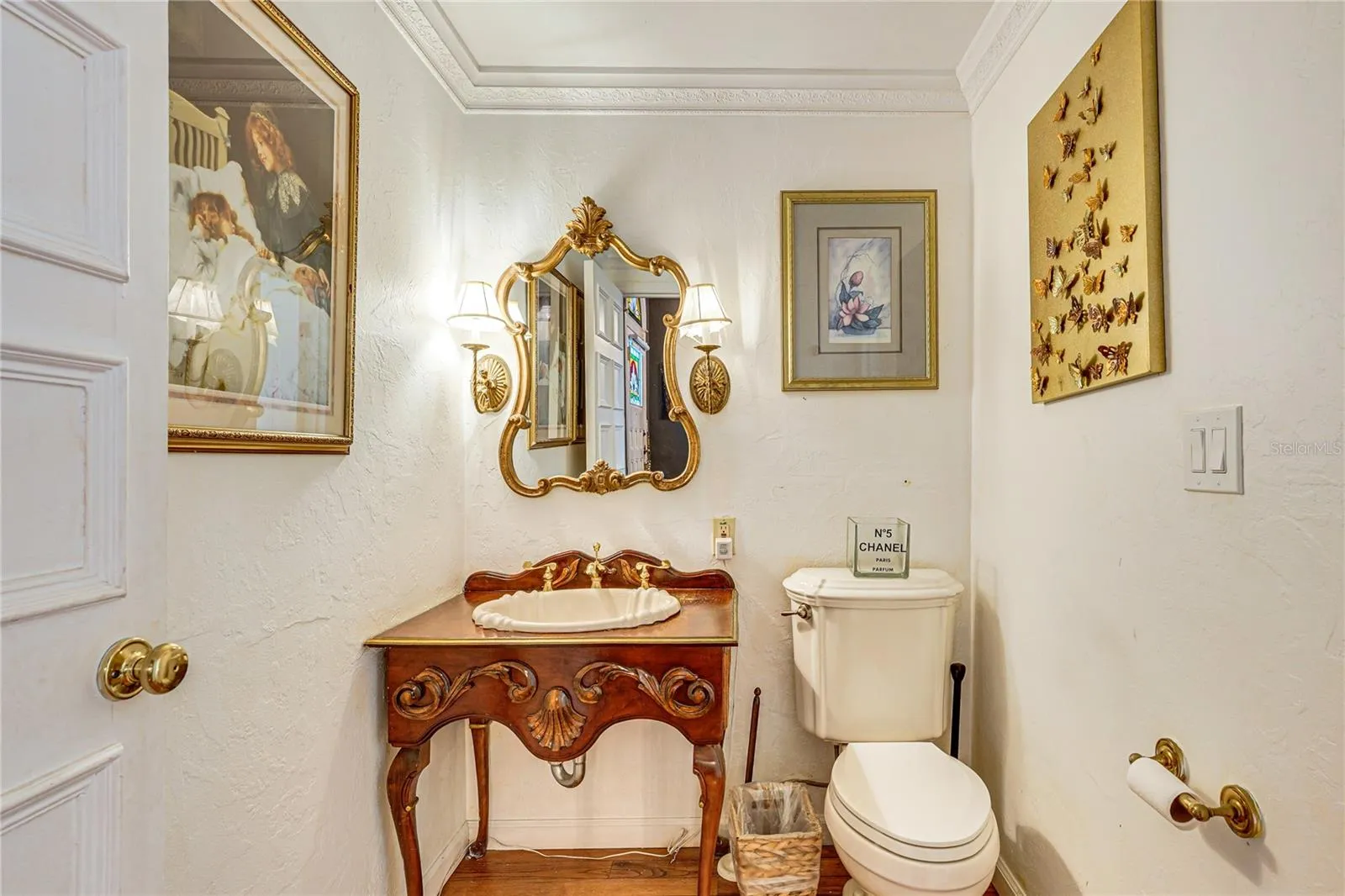 Updated Powder Room – Alternate View