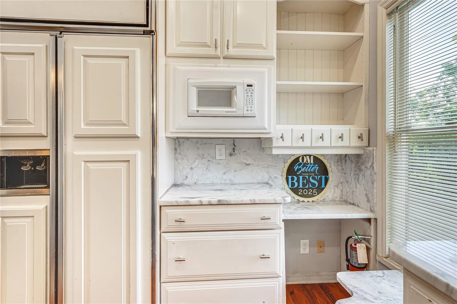 Updated Kitchen Cabinetry and Built-In Storage
